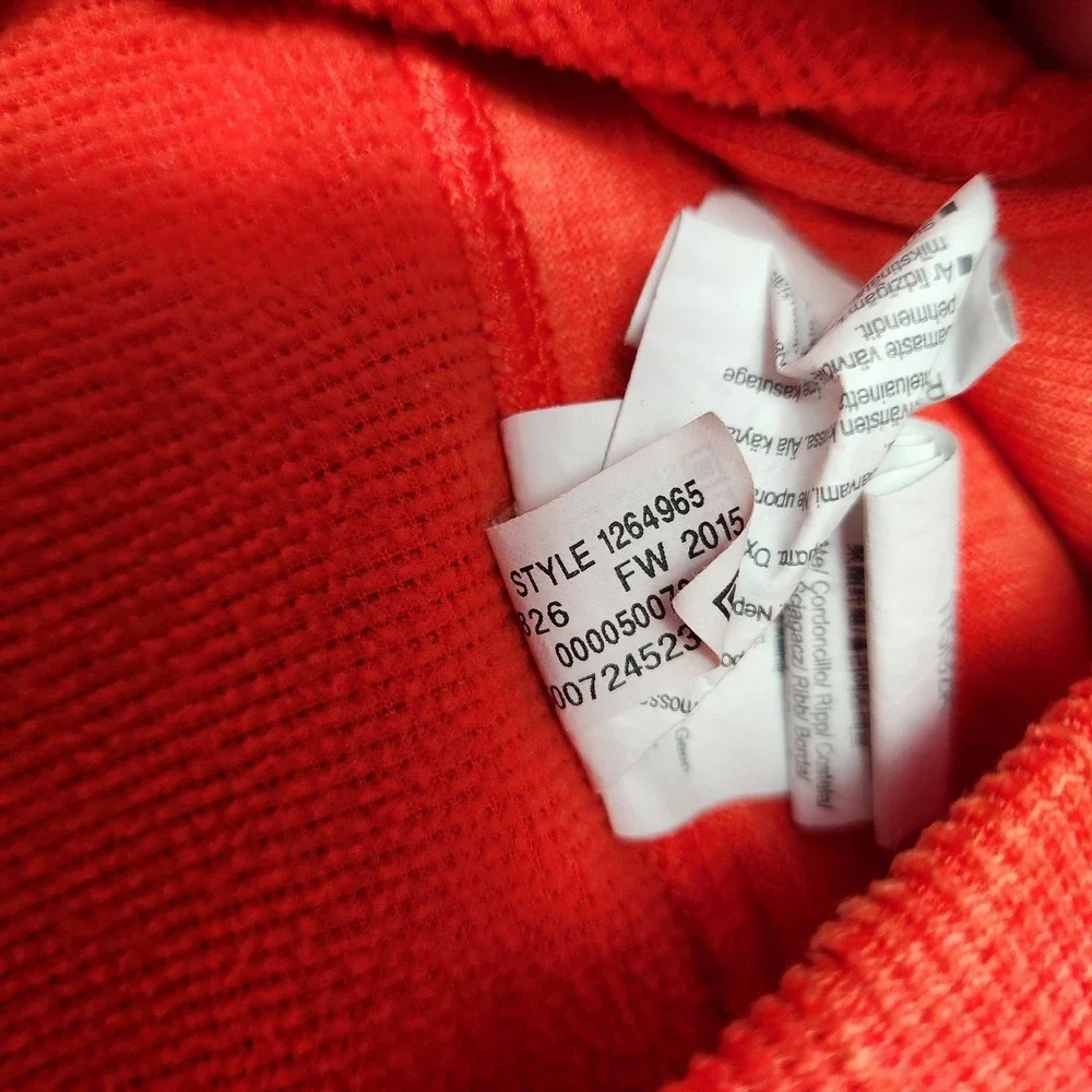 Under‎ Armour Sweatshirt Men Large Storm 1 Fleece 1/4 Zip Water Resistant Orange